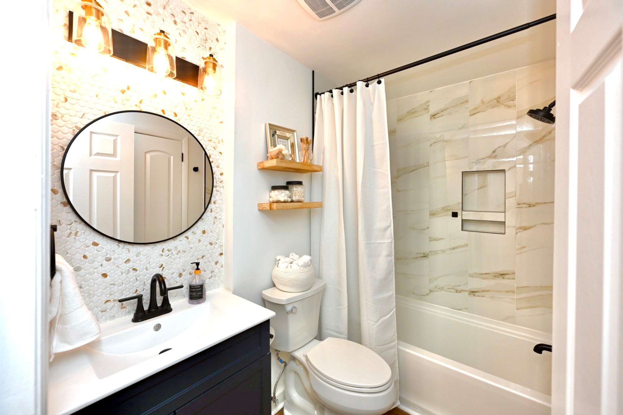 After — Staged Bedroom Nashville, TN — The Fig & Dane