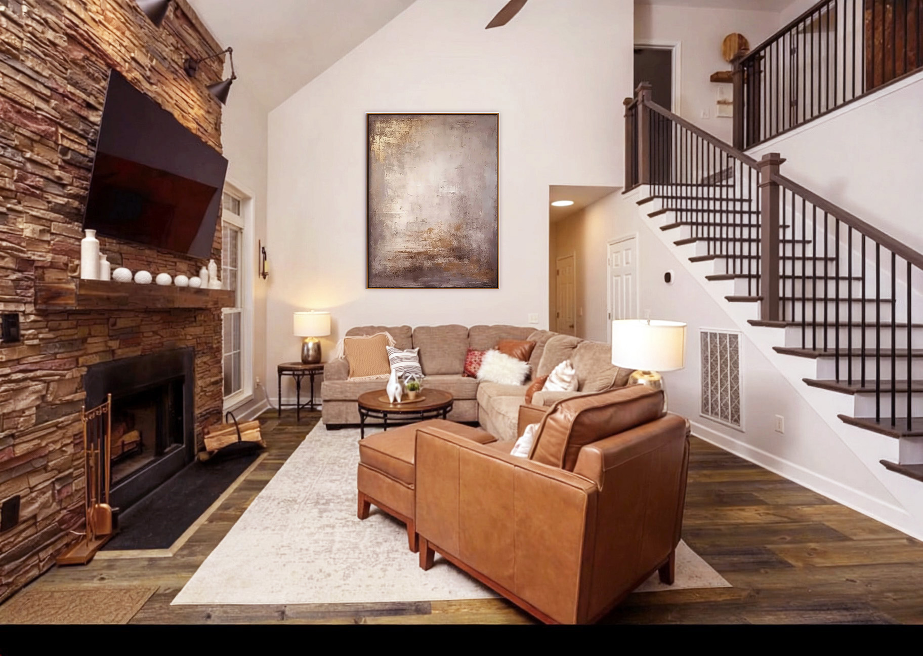 After — Dining Room Nashville Home Staging — The Fig & Dane