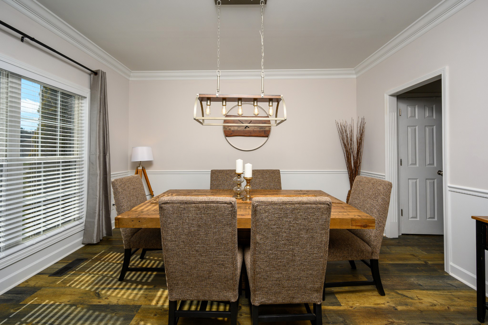 After — Home Office Nashville Staging — The Fig & Dane