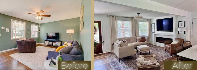 Master Bedroom Staging — Nashville, TN